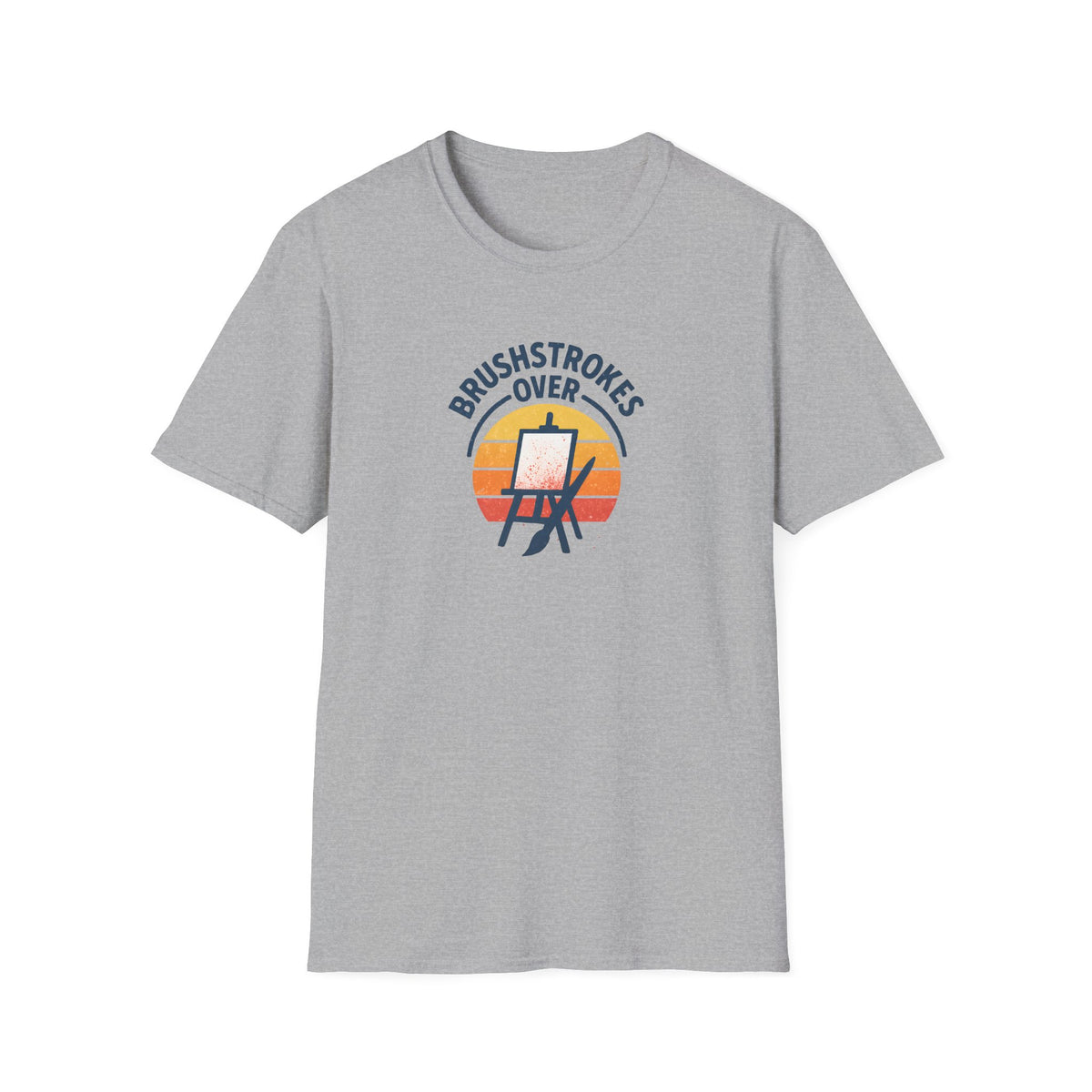 Brushstrokes Over Sunset T-Shirt