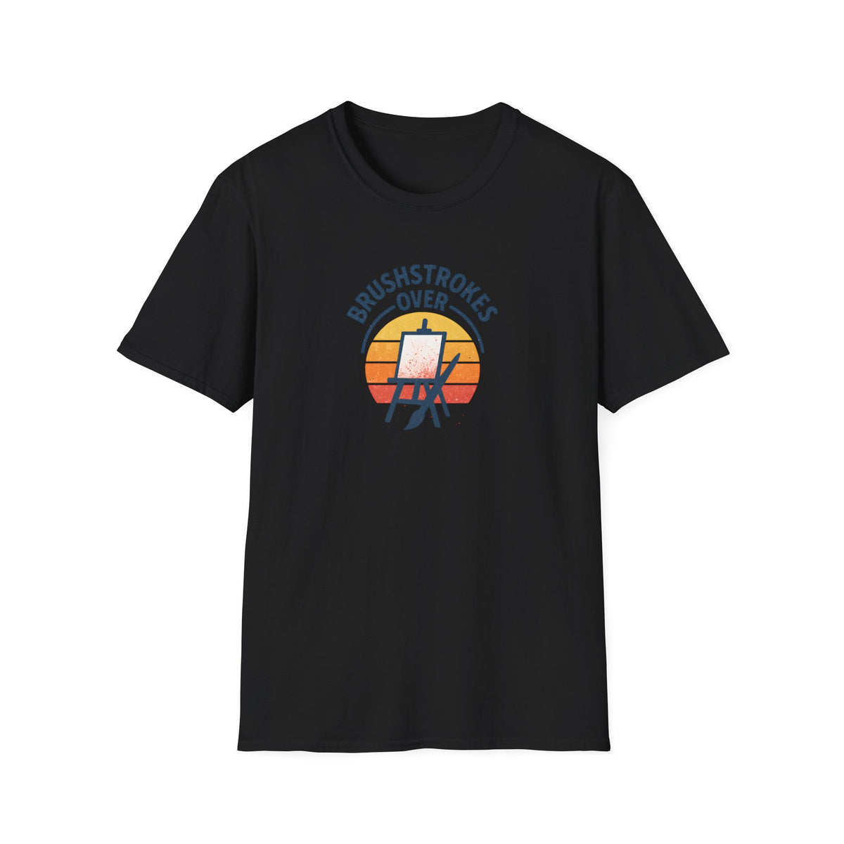 Brushstrokes Over Sunset T-Shirt