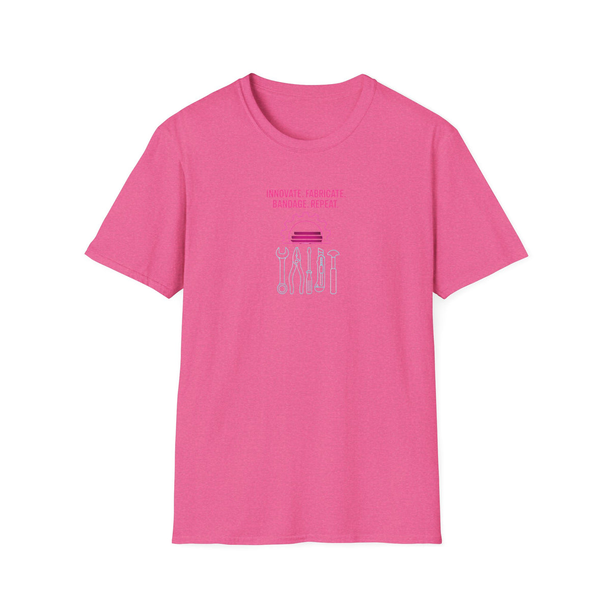 Innovate Fabricate Bandage Repeat T-Shirt